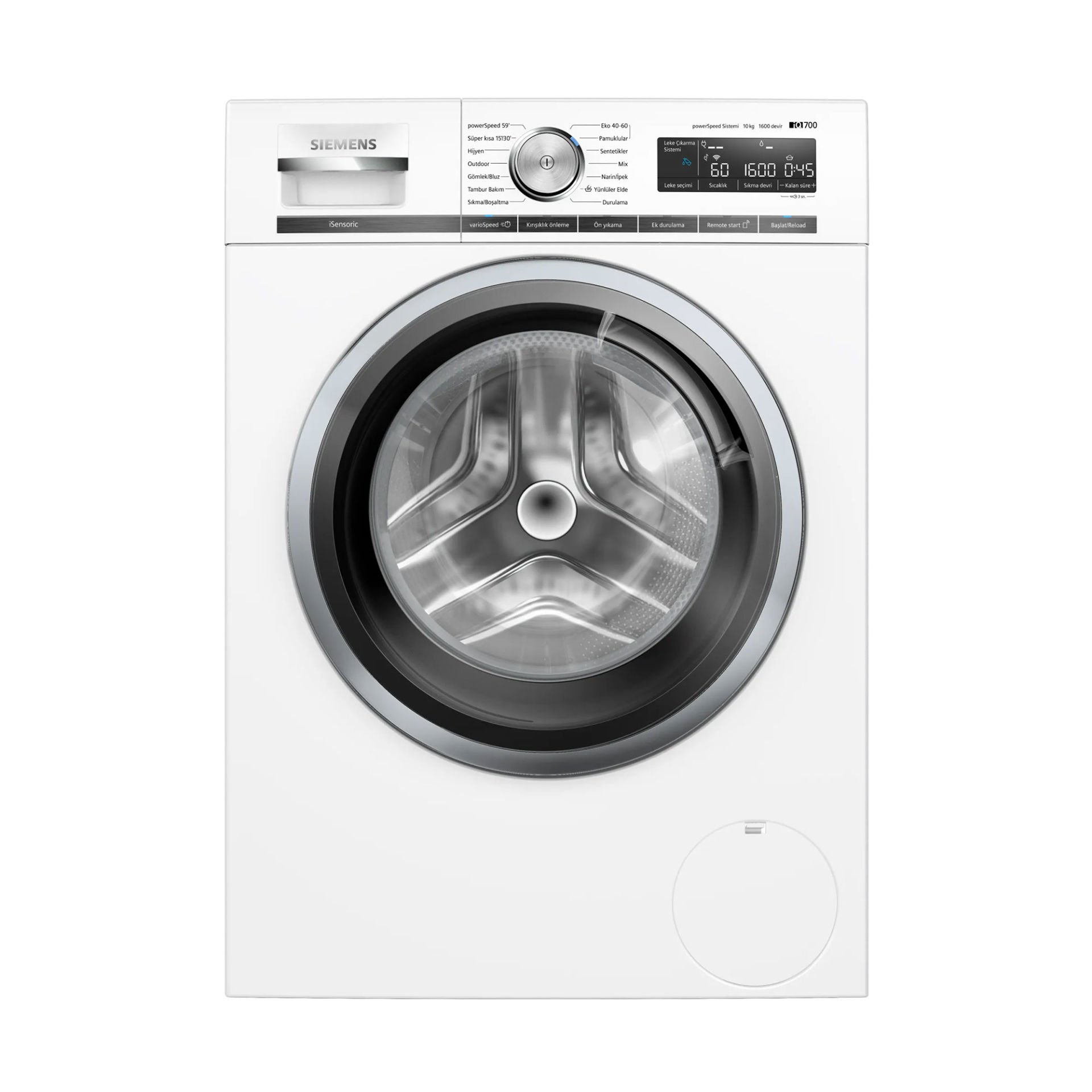Siemens WM16XMH0TR iQ700 Çamaşır Makinesi 10 kg 1600 dev./dak.