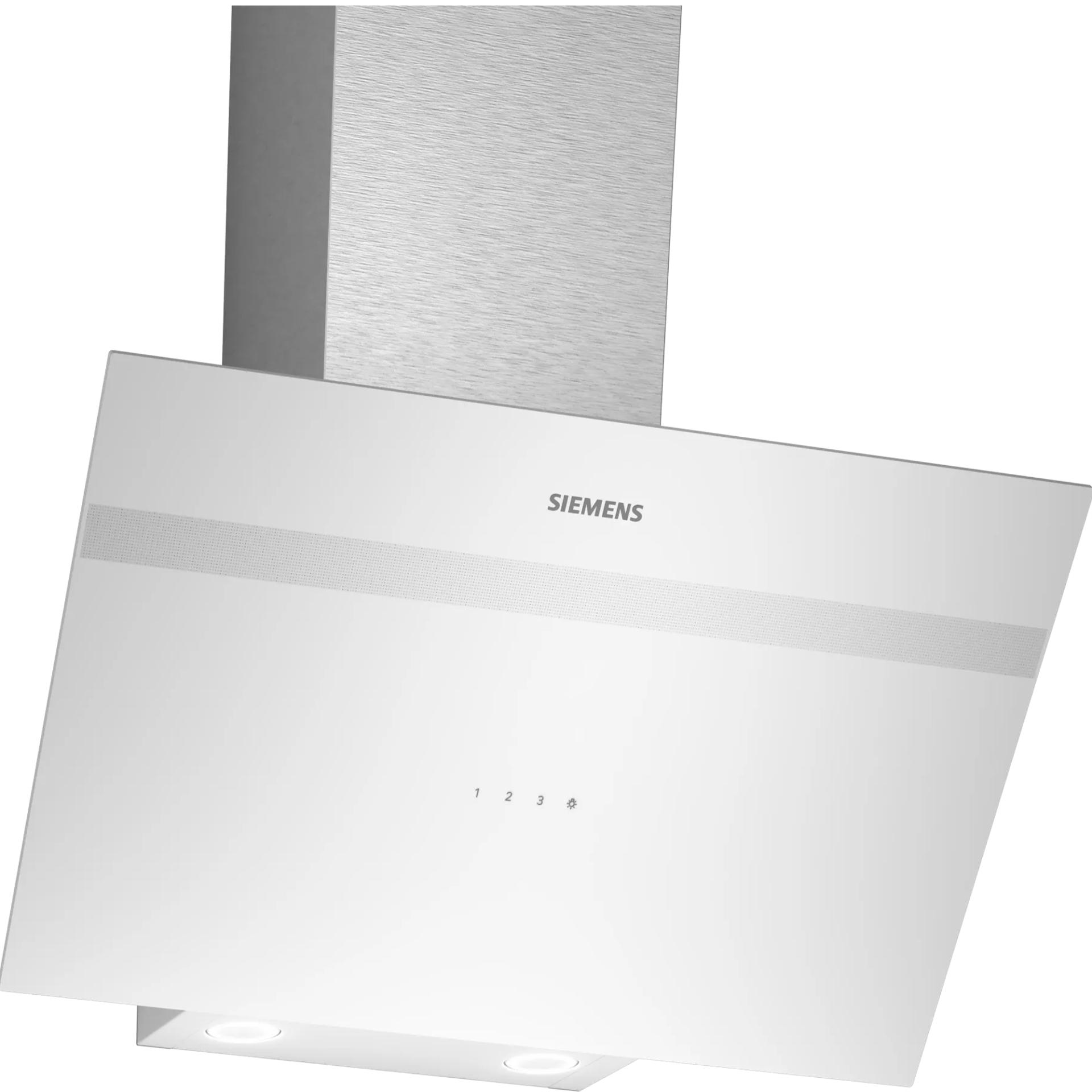 Siemens LC64KPJ20T iQ100 Duvar Tipi Davlumbaz 60 cm Beyaz Cam Yüzey