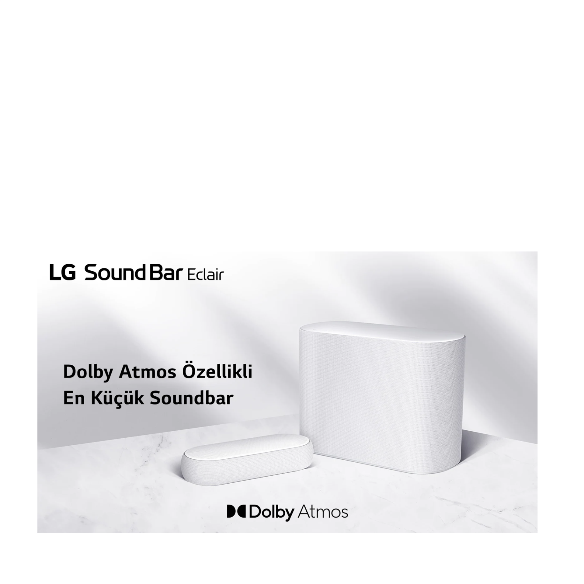 LG QP5W Ev Sinema Sistemi Soundbar 320W Dolby Atmos & DTS:X MERIDIAN Teknolojisi Estetik Tasarım AI Ses