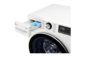 LG F4V3VRW0WE AI Direct Drive™ ve Steam+™ özellikli 9/6 kg Önden Yüklemeli Çamaşır ve Kurutma Makinesi
