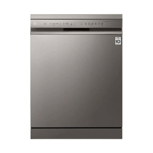 LG DFC512FP Bulaşık Makinesi QuadWash™ Teknolojisi LED Kontrol Ekranı 10 Yıl Motor Garanti E Enerji Sınıfı Metalik Gri