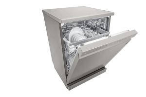 LG DFC512FP Bulaşık Makinesi QuadWash™ Teknolojisi LED Kontrol Ekranı 10 Yıl Motor Garanti E Enerji Sınıfı Metalik Gri