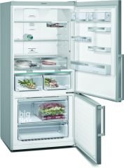 Siemens KG86NAIF0N iQ500 Alttan Donduruculu Buzdolabı 186 x 86 cm Kolay temizlenebilir Inox