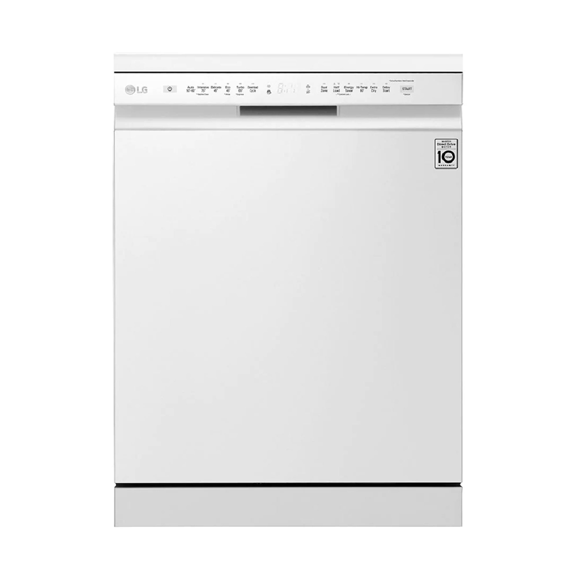 LG DFC512FW Bulaşık Makinesi QuadWash™ Teknolojisi LED Kontrol Ekranı 10 Yıl Motor Garanti E Enerji Sınıfı Beyaz