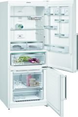 Siemens KG76NAWF0N iQ500 Alttan Donduruculu Buzdolabı 186 x 75 cm Beyaz