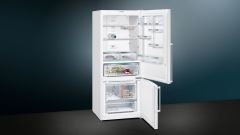 Siemens KG76NAWF0N iQ500 Alttan Donduruculu Buzdolabı 186 x 75 cm Beyaz