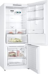 Siemens KG76NVWF0N iQ300 Alttan Donduruculu Buzdolabı 186 x 75 cm Beyaz