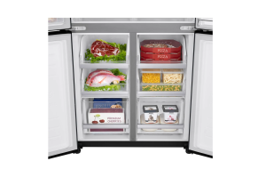 LG GC-Q22FTQKL InstaView No Frost Buzdolabı 530 Litre 83,5cm Genişlik DoorCooling+ & Hygiene FRESH⁺ᵀᴹ Mat Siyah