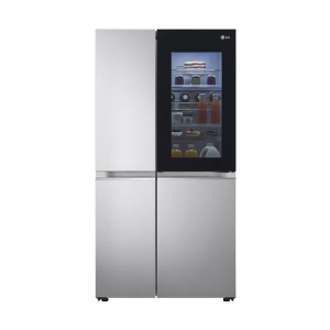 LG GC-Q257CSFS InstaView No Frost Buzdolabı 655 Litre 91,2cm Genişlik F Enerji Sınıfı Metalik Gri