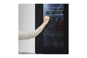 LG GC-Q257CSFS InstaView No Frost Buzdolabı 655 Litre 91,2cm Genişlik F Enerji Sınıfı Metalik Gri