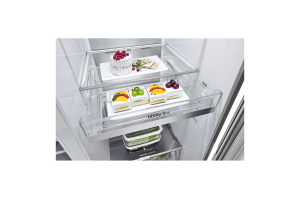 LG GC-Q257CSFS InstaView No Frost Buzdolabı 655 Litre 91,2cm Genişlik F Enerji Sınıfı Metalik Gri