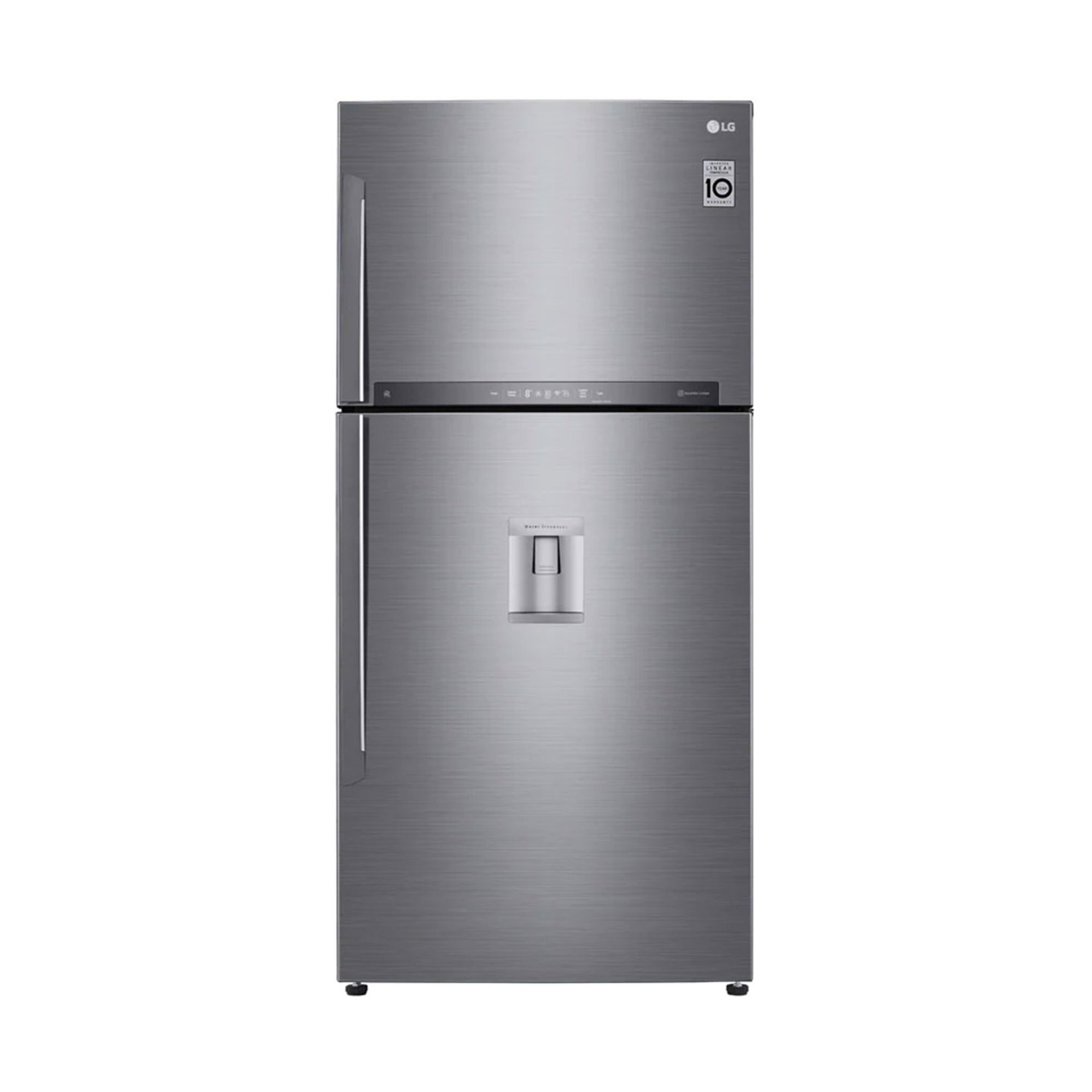 LG GR-F802HLHU No Frost Buzdolabı 592 Litre 86cm Genişlik E Enerji Sınıfı Metalik Gri