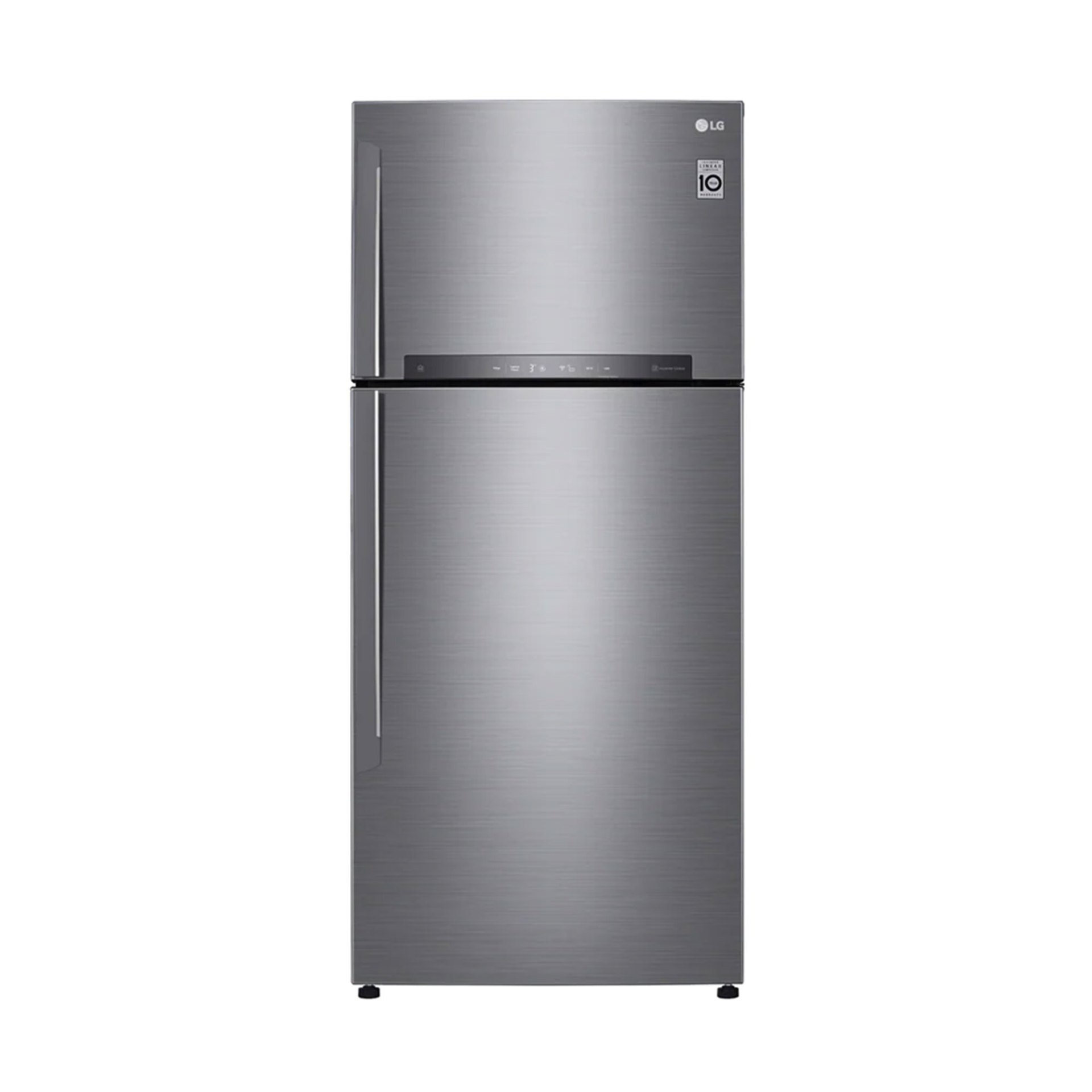 LG GN-H702HLHU No Frost Buzdolabı 506 Litre 78cm Genişlik E Enerji Sınıfı Metalik Gri