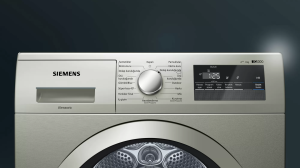 Siemens WT45RV0STR Isı Pompalı Kurutma Makinesi 8 kg silver
