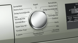 Siemens WT45RV0STR Isı Pompalı Kurutma Makinesi 8 kg silver
