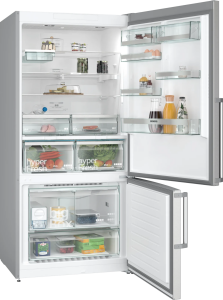 Siemens KG86NAID2N iQ500 Alttan Donduruculu Buzdolabı 186 x 86 cm Kolay temizlenebilir Inox