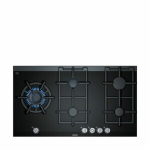 Siemens ER9A6SB70 iQ700 Gazlı Ocak 90 cm Seramik, Siyah