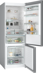 Siemens KG56NLBE0N iQ500 Alttan Donduruculu Buzdolabı 193 x 70 cm Siyah