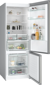 Siemens KG56NXIE0N iQ300 Alttan Donduruculu Buzdolabı 193 x 70 cm Kolay temizlenebilir Inox