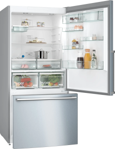 Siemens KG86BCIE0N iQ500 Alttan Donduruculu Buzdolabı 186 x 86 cm Kolay temizlenebilir Inox