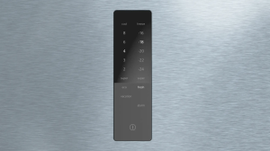 Siemens KG86BCIE0N iQ500 Alttan Donduruculu Buzdolabı 186 x 86 cm Kolay temizlenebilir Inox