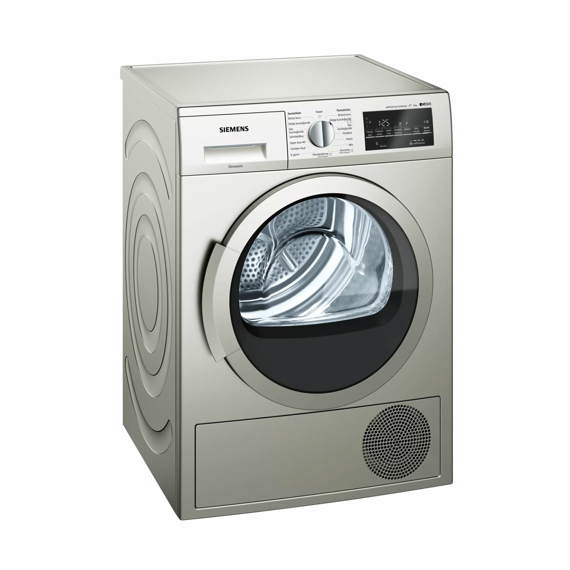 Siemens WT45W41STR iQ500 Isı Pompalı Kurutma Makinası 8 kg