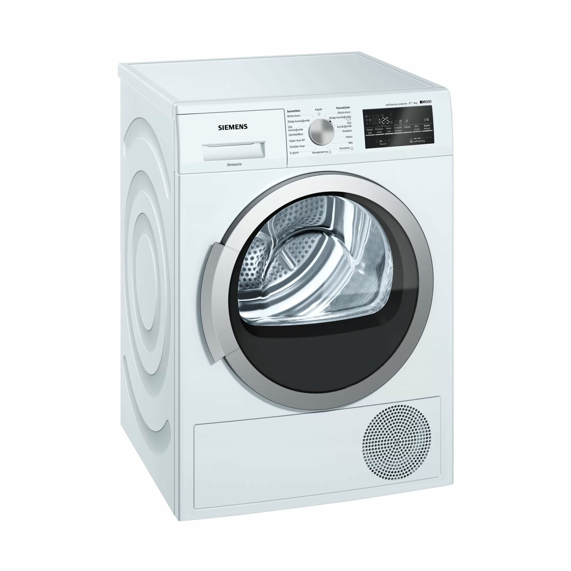 Siemens WT45W410TR iQ500 Isı Pompalı Kurutma Makinası 8 kg