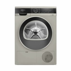 Siemens WQ41G20TTR iQ300 Isı Pompalı Kurutma Makinesi 9 kg Gümüş