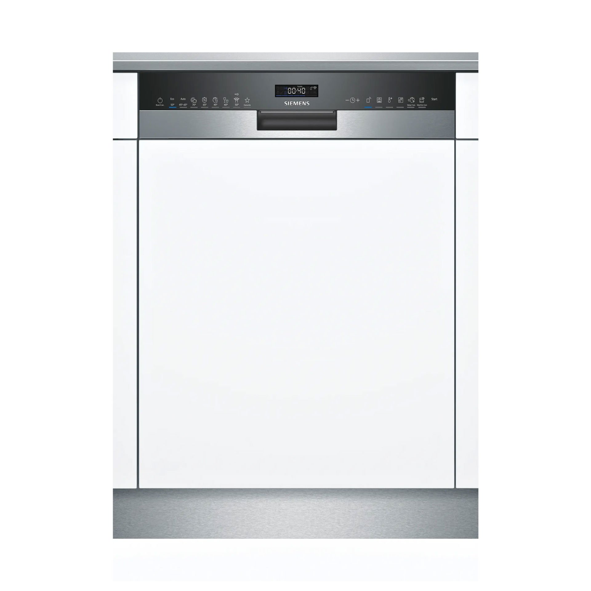 Siemens SN55ES82KT iQ500 Yarı Ankastre Bulaşık Makinesi 60 cm Paslanmaz çelik