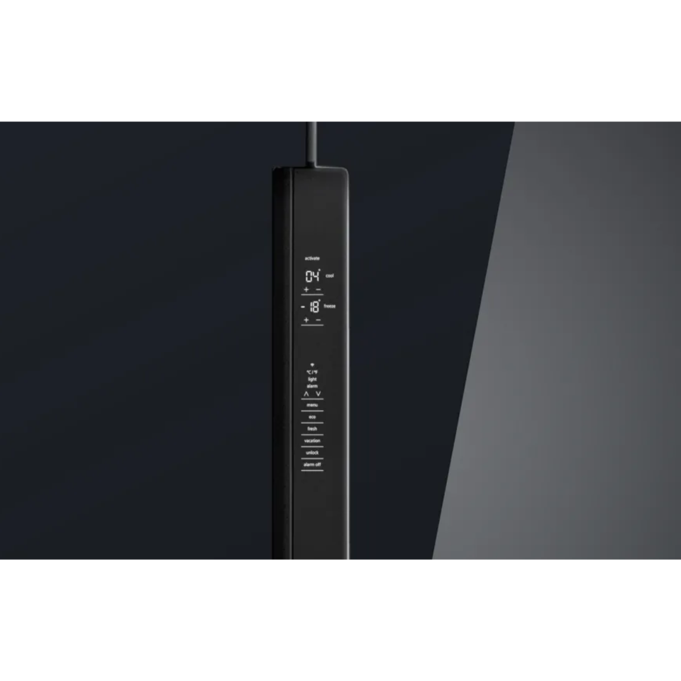 Siemens KF96RSBEA 183x90.5 cm Frencdoor Siyah Cam Gardırop Tipi Buzdolabı