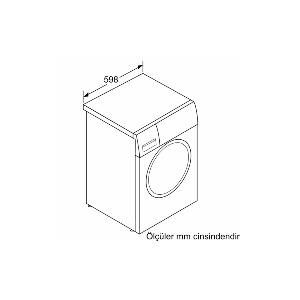 Siemens WG44A2Z1TR iQ300 Çamaşır Makinesi 9 kg 1400 Devir