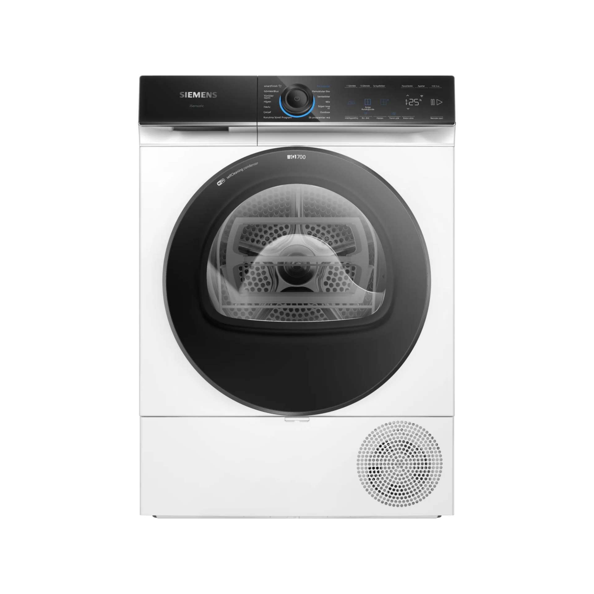 Siemens WQ45B2A0TR iQ700 Isı Pompalı Kurutma Makinesi 9 kg