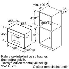 Siemens CT636LEW1 iQ700 Ankastre Tam Otomatik Kahve Makinesi Beyaz
