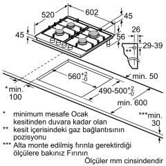 Siemens ER6A6PD70 iQ700 Gazlı Ocak 60 cm siyah