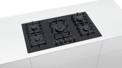 Siemens EP9A6QB90 iQ500 Gazlı Ocak 90 cm siyah