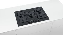 Siemens EP7A6QB20 Wok Gözlü Siyah Cam Ankastre Ocak