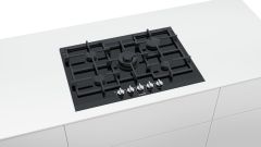 Siemens ER7A6RD70 iQ700 Gazlı Ocak 75 cm siyah