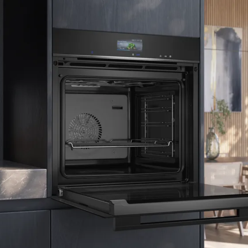 Siemens HS736G1B2 iQ700 Buharlı Ankastre Fırın 60 x 60 cm Siyah