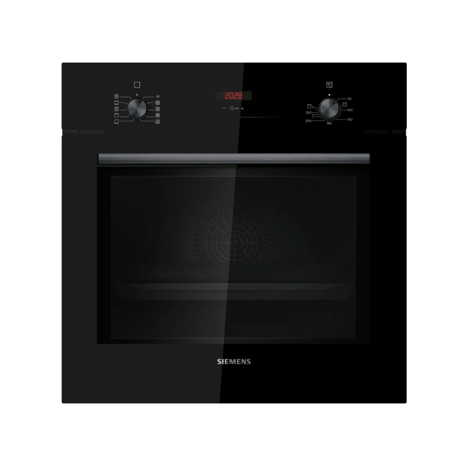 Siemens HB012FBB1T iQ100 Ankastre Fırın 60 x 60 cm Siyah