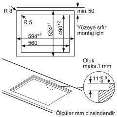 Siemens EP6A2PB20O iQ500 Gazlı Ocak 60 cm beyaz