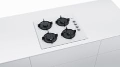 Siemens EO6C2PB11O iQ100 Gazlı Ocak 60 cm beyaz