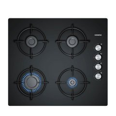 Siemens iQ100 EO6C6PB11O Doğalgazlı Ankastre Siyah Cam Ocak