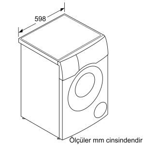 Siemens WN54C2A0TR iQ700 Kurutmalı Çamaşır Makinesi 10.5/6 kg 1400 Devir