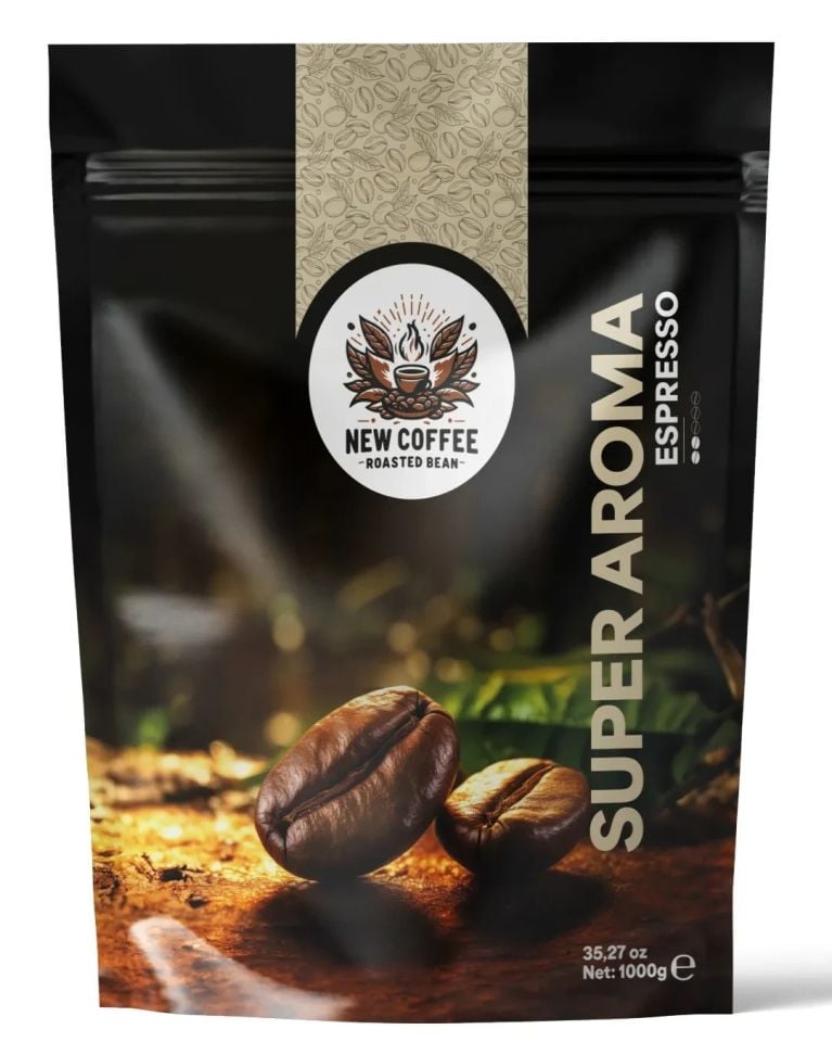 New Coffee SA1000GR Super Aroma 1000gr Espresso Çekirdek Kahve