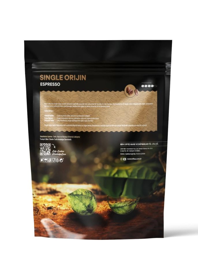 New Coffee Single Orijin – Orta Amerika’nın Seçkin Arabica Kahve Çekirdekleri (1000gr) SO1000GR