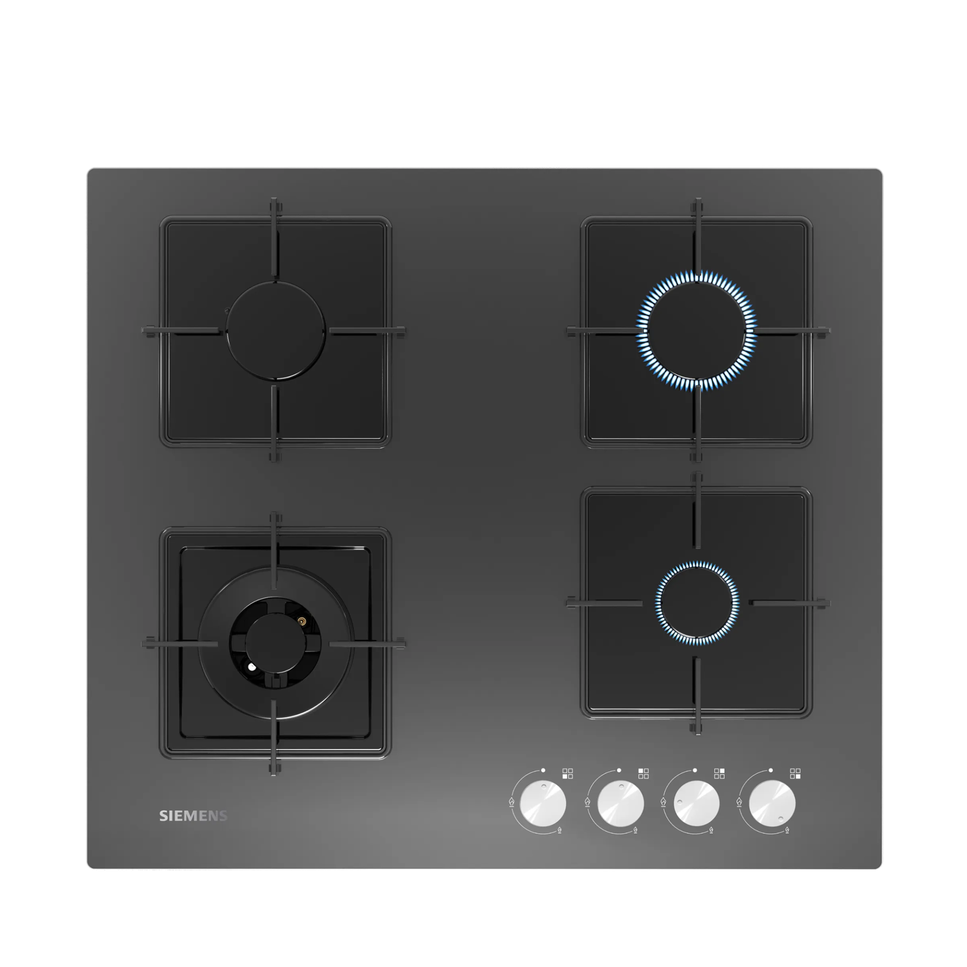 Siemens EN6C9HO12O iQ100 Gazlı Ocak 60 cm Sert cam