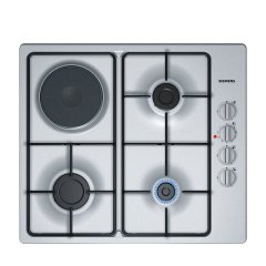 Siemens EB6C5YB80O iQ100 Gazlı/Elektrikli Ocak 60 cm Paslanmaz çelik
