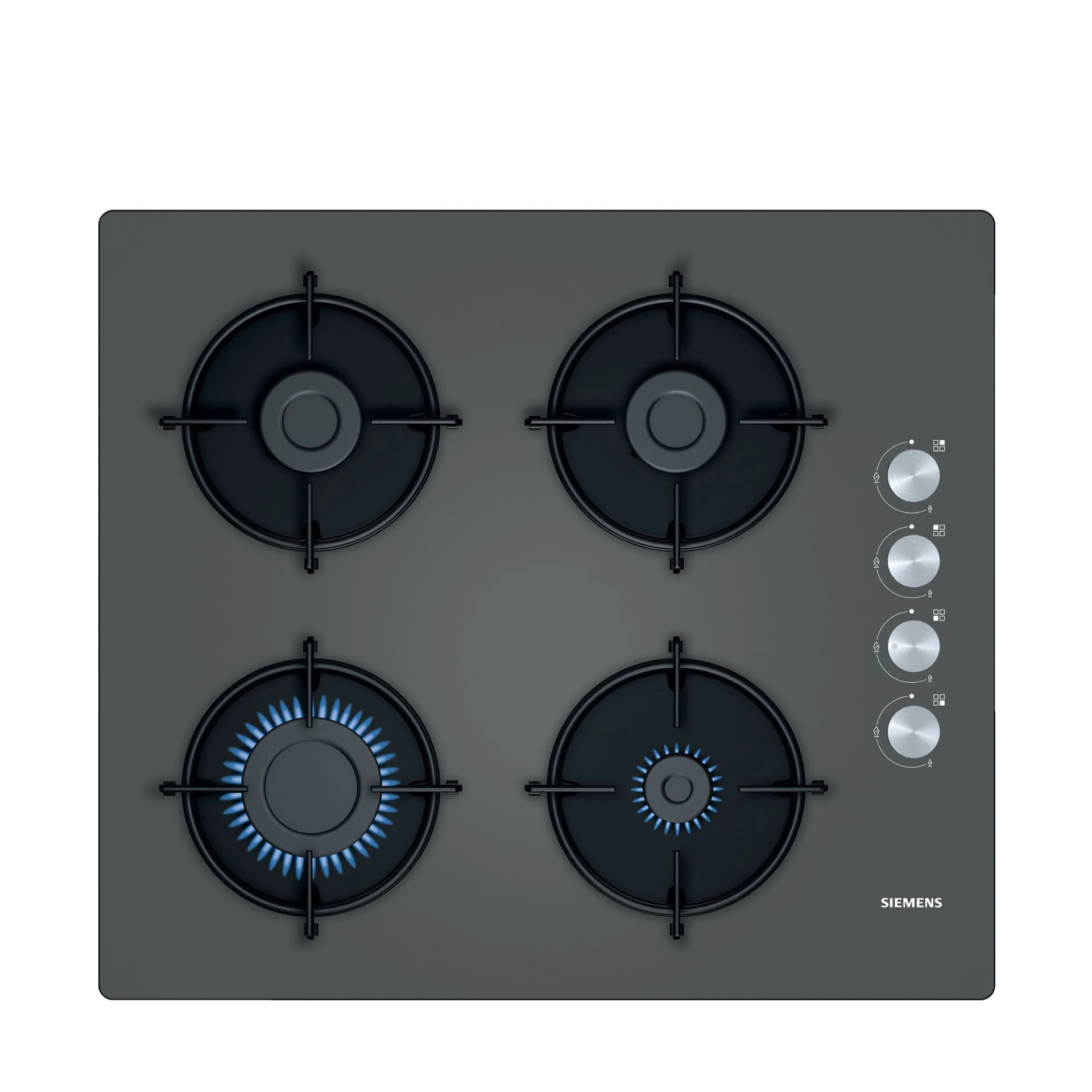 Siemens EO6C9PO00O iQ300 Gazlı Ocak 60 cm Sert cam