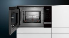 Siemens BE555LMS0 iQ500 Ankastre Mikrodalga paslanmaz çelik