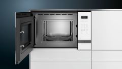 Siemens BF525LMW0 20 lt Beyaz Ankastre Mikrodalga Fırın